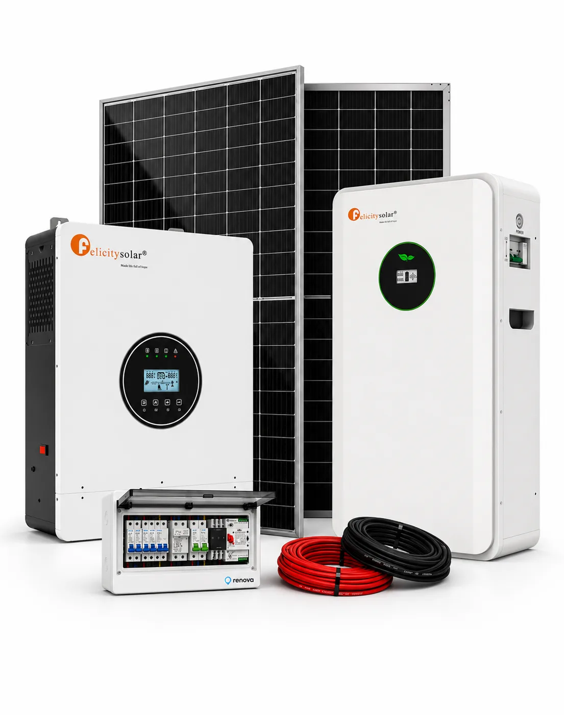 Kit solar 5kW + 10kWh